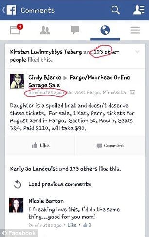 Narcissist Mom Sells Daughter’s Concert Tickets, Then Brags About It On The Internet