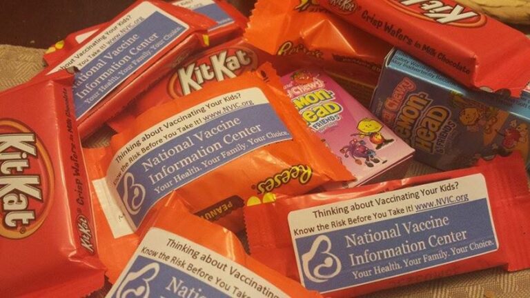 People Putting Anti-Vaxx Propaganda On Halloween Candy Are So Dumb It’s Scary