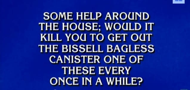 Jeopardy Category Answers The Question, ‘What is Blatant Sexism?’