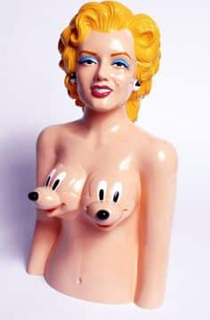 Marilyn-Monroe-Mickey-Mouse-breasts