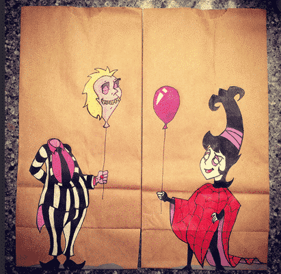 Mom Makes Amazing Lunch Bag Art For Her Kids, Internet Tells Her To Pick Up A Vacuum