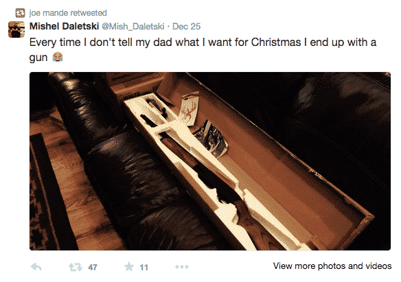 Here’s A Twitter Roundup Of A Bunch Of Kids Who Got Guns For Christmas – Good Job, America!