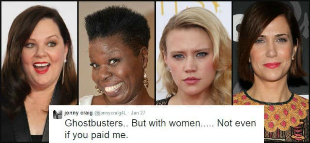 The 11 Most Ridiculous Overreactions To The All-Female Ghostbusters Cast