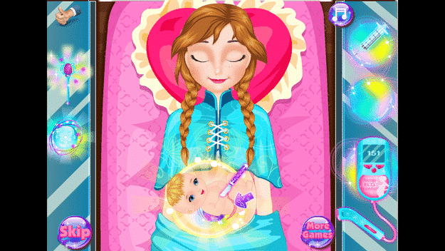 The World’s Most WTF iPhone Game Lets You Give Anna From Frozen A C-Section