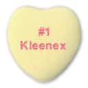 kleenex heart