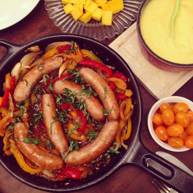 Well Fed, Flat Broke: Sausage And Peppers