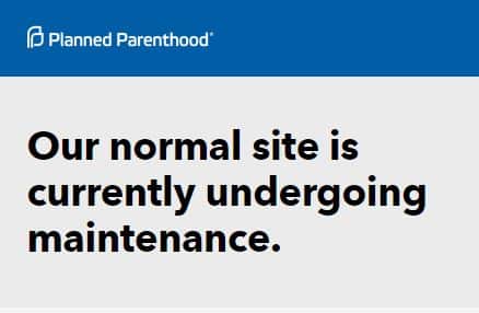 Hackers Shut Down Planned Parenthood’s Website