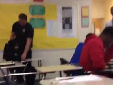 Disturbing Video Shows Police Officer Allegedly Assaulting a Teenage Girl in the Middle of Her Classroom