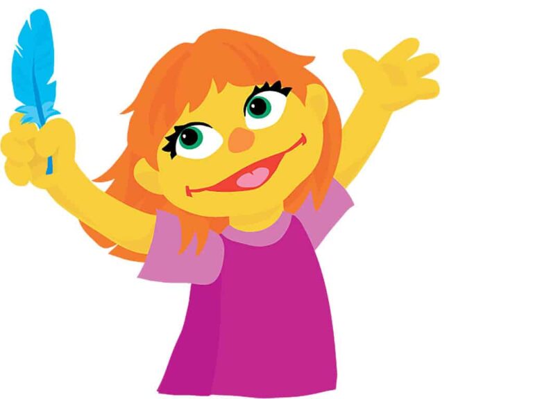 Sesame Street Just Introduced Julia, a Sweet New Muppet with Autism