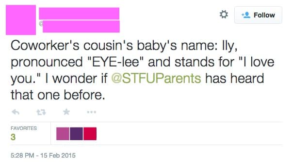 STFU Parents: Baby X-Pro II: Popular Culture Gives Birth To Yoonique Baby Names