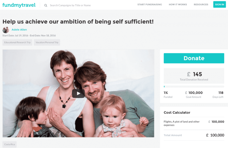 Off-Grid Parents Beg Internet to Fund Their ‘Self-Sufficient’ Lifestyle