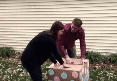 This Gender Reveal Party Fail Has Everybody but the Mom in Stitches