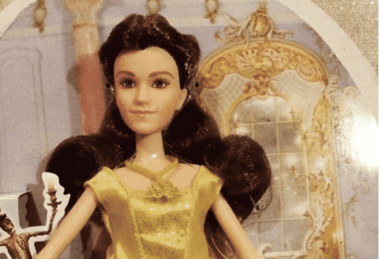 Check Out the First Clip of Emma Watson Singing as Belle in this Beauty and the Beast Doll Someone Found at Toys R Us
