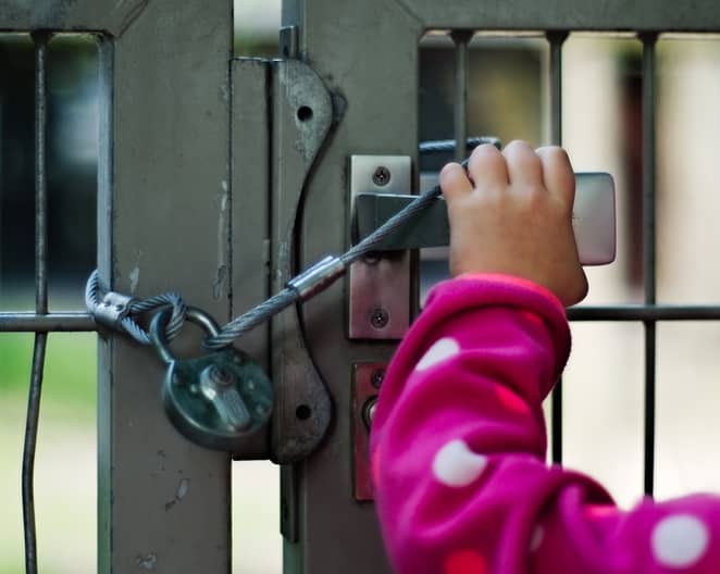 Toddler Escapes Baby Gate with Toy Necklace, Mom Gives Up Hope of Ever Getting Anything Done Again