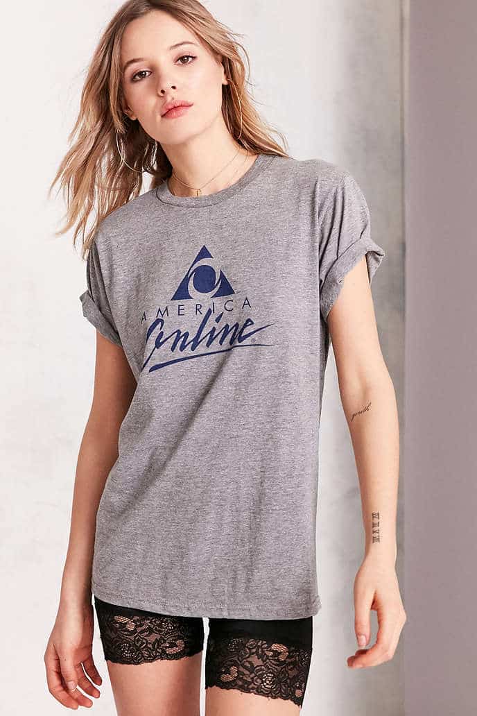 Urban Outfitters Is Selling an AOL Logo T-Shirt for $45