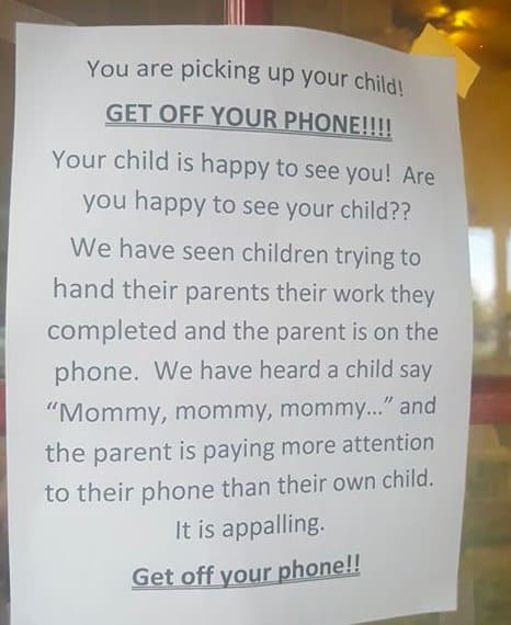 phone-shaming-daycare-sign