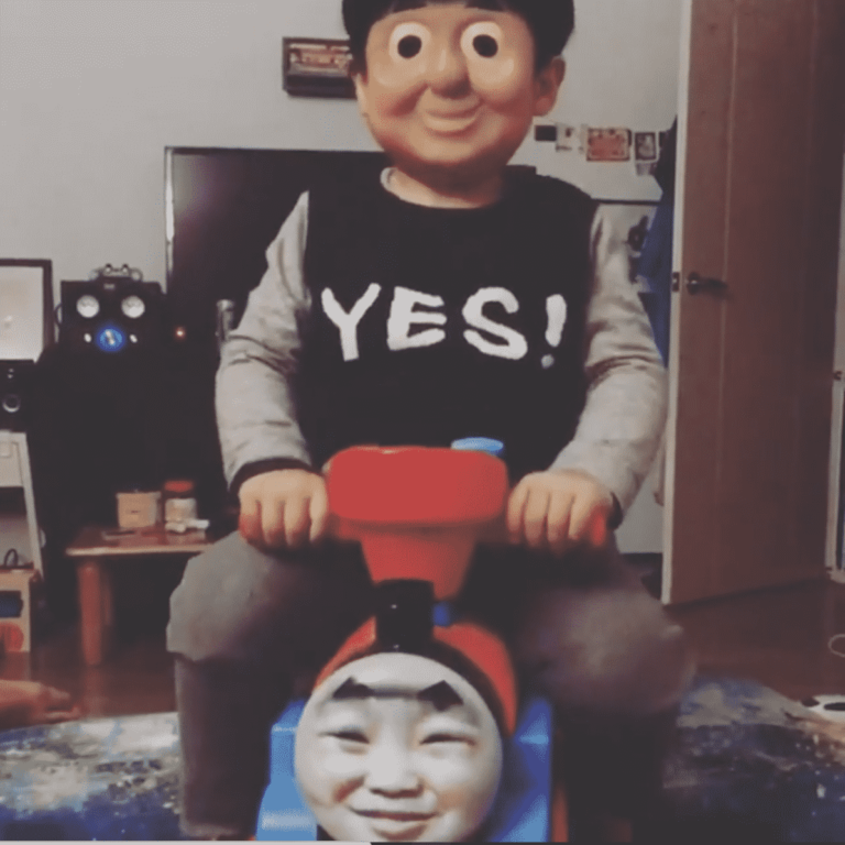 Toddler’s Faceswap with Thomas the Tank Engine is the Best of Technology