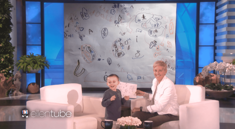 This 5-Year Old Geography Genius Cracked Up Ellen With a Donald Trump Joke