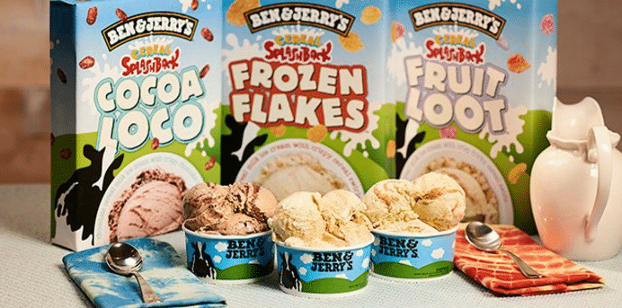 Get Ready For Ben & Jerry’s Latest Creation: Cereal-Flavored Ice Cream