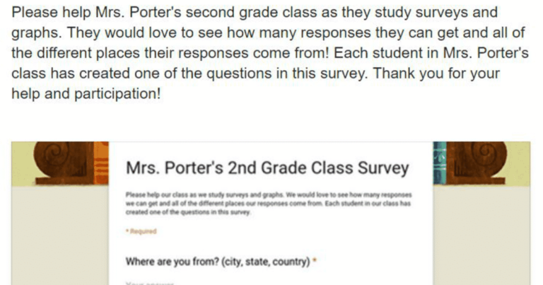 This Second Grade Class Created an Adorable Survey That Went Viral