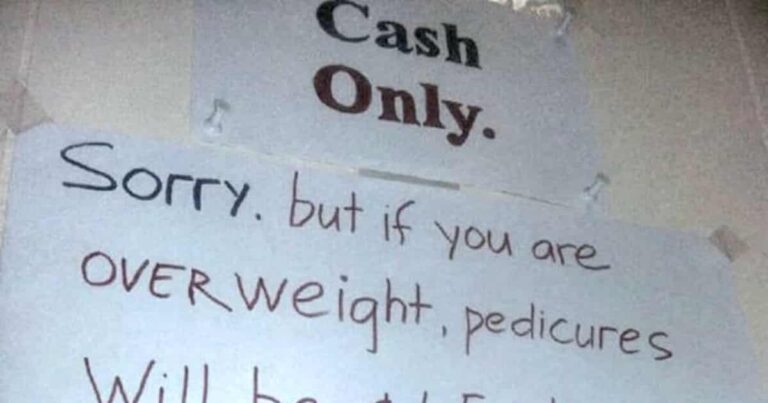 Salon Charges ‘Overweight’ Customers More for Pedicures, and People Are Pissed