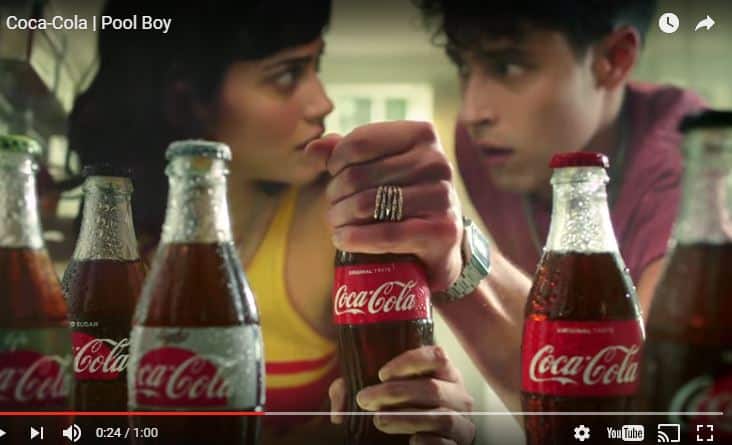 Brother and Sister Compete for Sexy Pool Boy in This New Coke Ad
