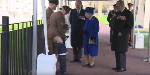 This Toddler Met the Queen of England and Immediately Threw a Giant Tantrum at Her