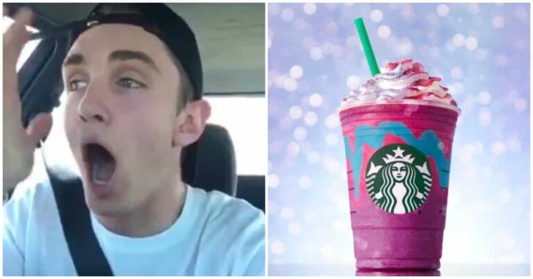 Starbucks Barista Loses Mind Over Unicorn Frappuccino