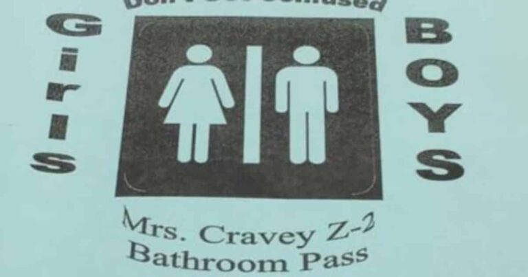 High School Students Call out Teacher on Transphobic Bathroom Pass