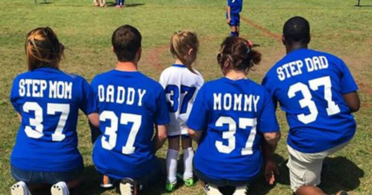 Stepmom’s Facebook Photo Shows That Co-Parenting Can Be Done as a Well-Blended Family