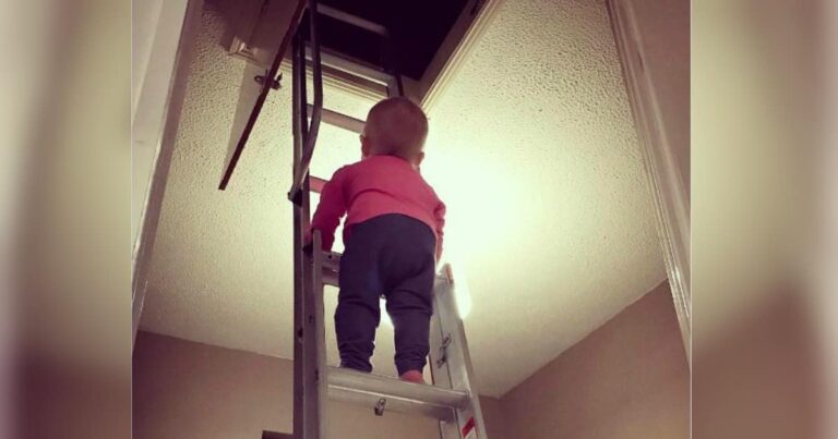Dad Takes Photos of 18-Month-Old Daughter In ‘Unsafe’ Situations