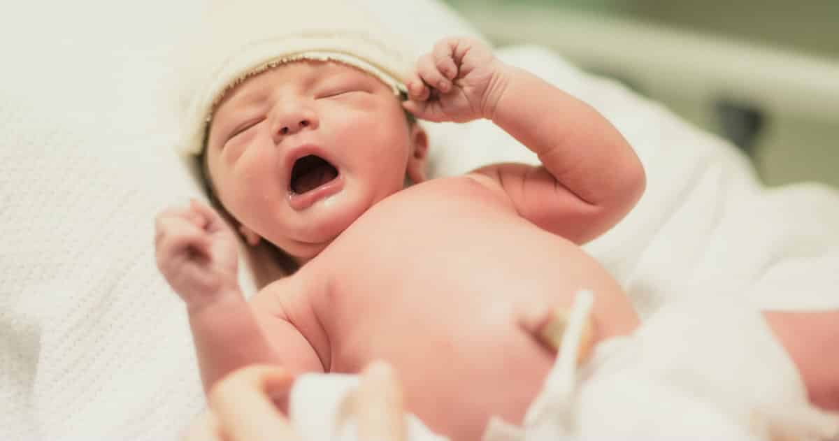 Baby born via gentle c-section video