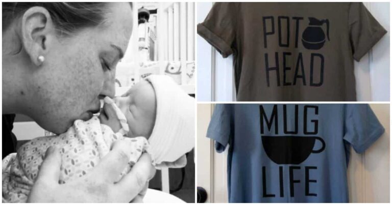 Grieving Mom Sells Clever T-Shirts to Help Fund Adoption