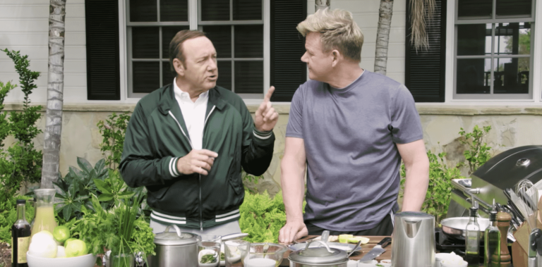 Kevin Spacey and Gordon Ramsey Had a Swearing Contest and It’s Hilariously NSFW
