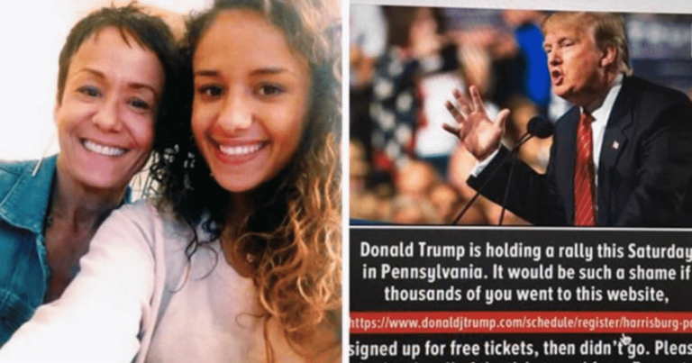 Twitter Praises Mom’s Attempt to Sabotage a Trump Rally