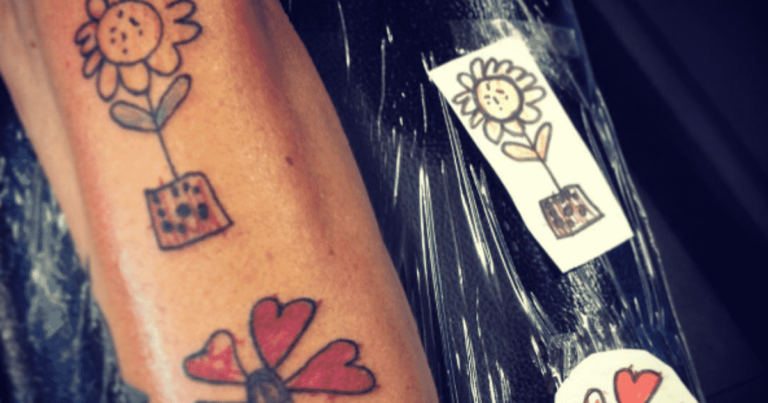 13 Tattoos Inspired by Kids That Are Perfect Little Treasures