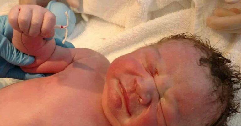 This Photo of a Baby Holding His Mother’s Failed IUD Is Going Viral Because It’s Totally Nuts