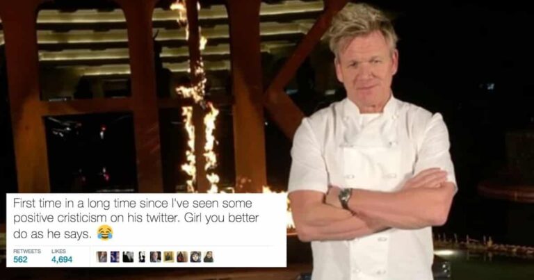 Twitter Can’t Handle Gordon Ramsey Actually Complimenting Someone’s Food