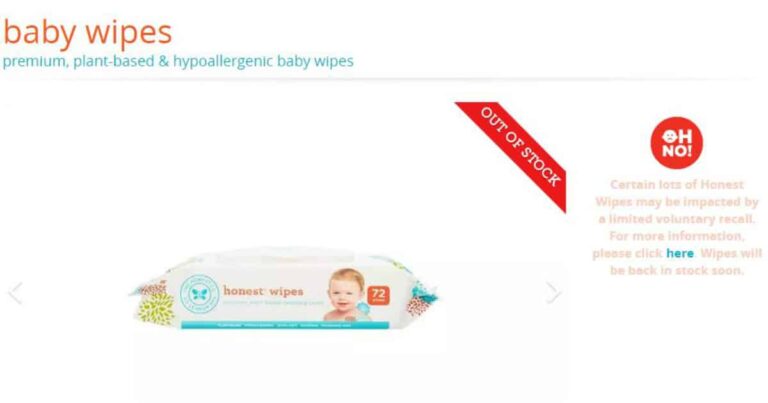Honest Brand Diaper Wipes Recalled Due to Mold Contamination