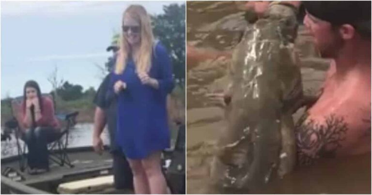 This Weird Gender Reveal Involves a Catfish, and You’re Just Going to Have to See It