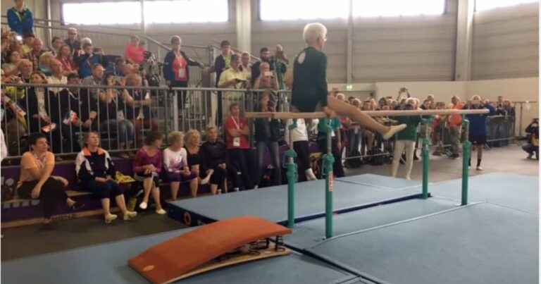 This 91-Year-Old Gymnast’s Competition Routine Is the Most Motivating Thing You’ll See All Day