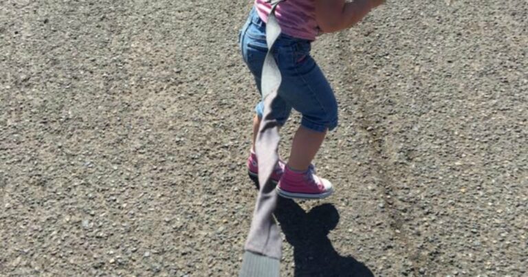 Dad’s Facebook Post Candidly Explains Why He Puts His Kid on a Leash