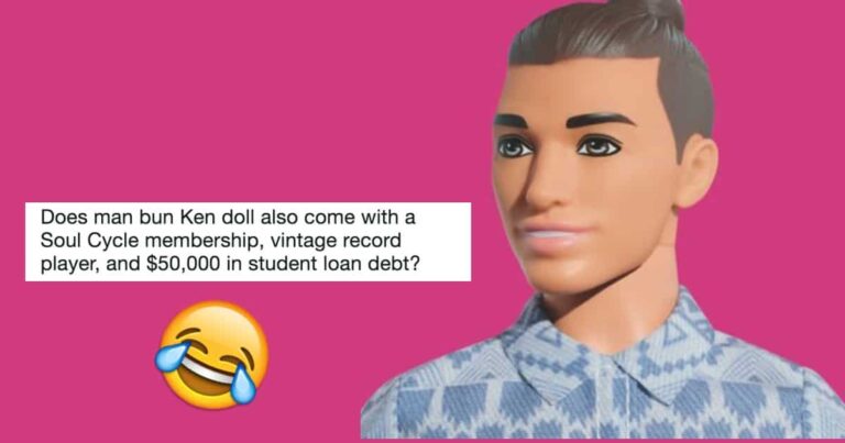 Mattel Released Its New Ken Dolls, One of Them Has a Man Bun, and Twitter Has Feels