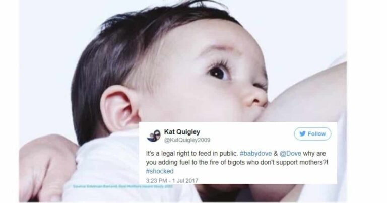 Baby Dove Stirs Controversy Over Breastfeeding in Public With New Ad Campaign