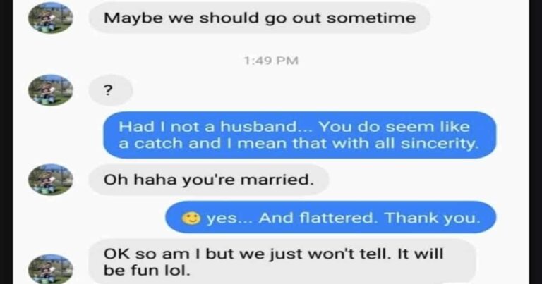 Married Woman’s Response to Cheating Husband’s Texts Is the Savagery You Needed Today