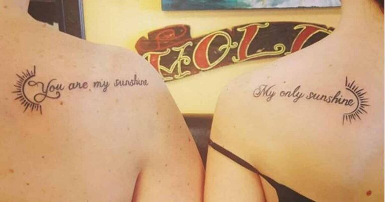14 Touching and Beautiful Mother Daughter Tattoo Ideas