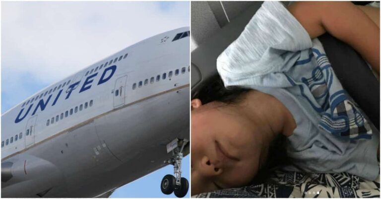United Airlines Forces Mom to Hold Toddler for Entire Flight After Giving Away Toddlers Seat