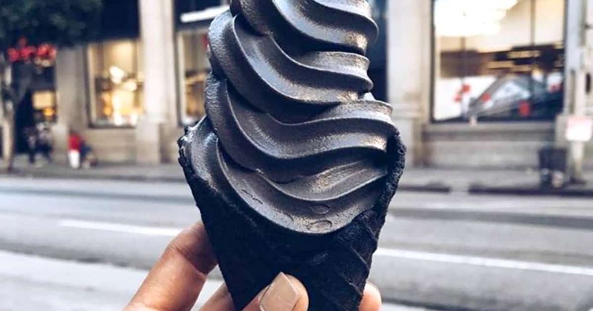 activated charcoal food trend