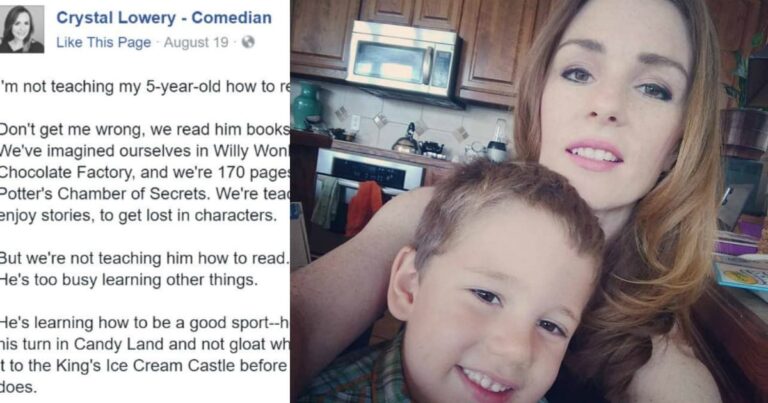 Mom Says She’s Not Teaching Her 5-Year-Old to Read