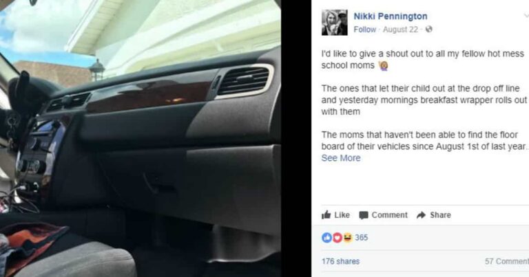 This Mom’s Ode to the Pile of Trash in the Car Is Going Viral Because Everyone Can Relate